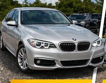 Luxury sedan available for rent
